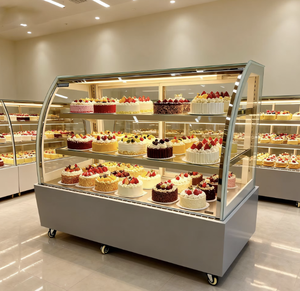 Vitrina Refrigerada para Pasteles Sin Escarcha a <span class=keywords><strong>Precio</strong></span> de Fábrica, Refrigerador de Alta Calidad con Iluminación LED, Sistema de Autoevaporación Integrado, Enfriamiento por Aire - Product Image 6