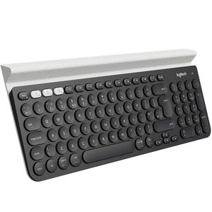 Clavier de jeu sans fil ergonomique personnalisé russe Logitech K780 pour ordinateur de bureau, mobile, tablette, nouveau - Product Image 1