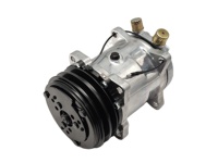Compresseur de climatisation universel SD5H14 6628 119mm 7PK 12V R134a pour voiture