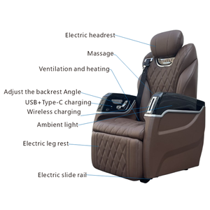 Alpard เบาะนั่งแบบ Aero Leather vนิ<span class=keywords><strong>ล</strong></span>เบาะนั่งสบายเหมาะสำหรับ<span class=keywords><strong>รถ</strong></span><span class=keywords><strong>ตู้</strong></span>สปรินเตอร์รูปแบบเก้าอี้กัปตัน - Product Image 6