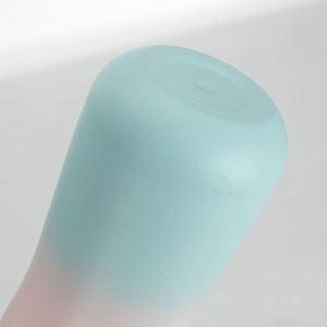 Bouteille isotherme personnalisée de 350 ml, sans BPA, écologique, avec revêtement en poudre couleur dégradée et couvercle de montagne - Product Image 6