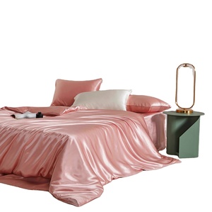 22MM 100% Mulberry <strong>Silk</strong> Bed <strong>Sheet</strong>, Duvet Cover <strong>Silk</strong> Bedsheet Set 100% <strong>Silk</strong> Bedding - Product Image 1