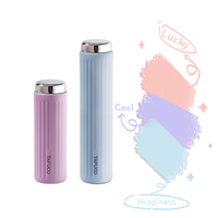 Tasse isotherme portable en acier inoxydable de 120 ml – Cadeau d'affaires, design Japandi, format compact, maintien thermique 6-12 heures