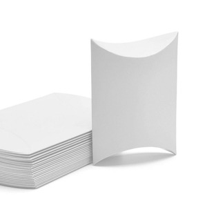 Hộp Đựng Thẻ Trưng Bày Trang Sức Hình Gối Giấy Kraft Màu Đen Logo Tùy Chỉnh Cho Mặt Dây Chuyền Vòng Cổ - Product Image 4