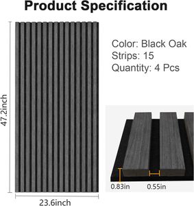 <strong>Bespoke</strong> Timber Acoustic Solutions Modern Design Style Wood Veneer Slatted 3D <strong>Panels</strong> for Wall and Ceiling Decor - Product Image 5