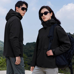 AI-MICH polaire veste tissu résistant à la déchirure tissus imperméable léger bouffant vent visage personnalisé vestes d'extérieur - Product Image 4