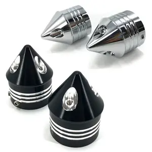 Đen trục trước Nut Bìa cap Tương thích cho Harley 02-11 vrsc XG XL Softail Dyna