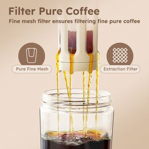 Bpa Free Portable 330ml 480ml Plastic Cold Brew <b>Coffee</b> Cup Reusable Travel Tea <b>Bottle</b> with Lid and Straw - Product Image 6