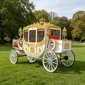 Calèche électrique chinoise, calèche à chevaux électrique, calèches à chevaux commerciales, calèche Cendrillon à chevaux - Product Image 3