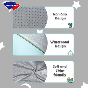 Nhà Sản Xuất Bán Buôn Giá Tốt Nhất Nén Giường Cũi Nệm Khỏe Mạnh Và Thoải Mái Vải Không Thấm Nước Bé Nệm - Product Image 2