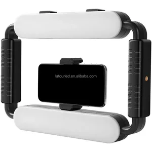 <span class=keywords><strong>GVM</strong></span> Official LT10S Luz de fotografía Smartphone Video Camera Rig Light Daylight con bicolor Soft Board LED On-Camera Light - Product Image 1