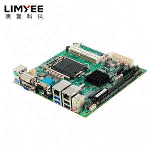 Carte mère LIMYEE Intel H81 industrielle Mini ITX <span class=keywords><strong>double</strong></span> DDR3 pour ordinateur de bureau LGA 1150 3SATA Watchdog <span class=keywords><strong>4K</strong></span> <span class=keywords><strong>HDMI</strong></span> Windows 10 Linux OEM/ODM - Product Image 6