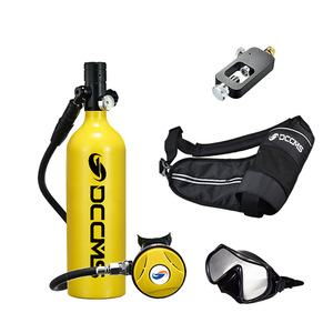 ถังดำน้ำ HY Sports Mini 1000 มล. 200 บาร์ อลูมิเนียมอัลลอยด์ แบบพกพา ได้รับการรับรองมาตรฐาน TUV CE - Product Image 2