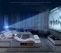 Hotsale Luxus Leder Smart Bed Multifunktion ale King Size Plattform Verstellbarer gepolsterter Stoff Soft Bed Music Speaker MDF