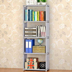Estantería de Almacenamiento <span class=keywords><strong>Plegable</strong></span> y Apilable de 5 Niveles Suoernuo para Decoración del Hogar, Montada en la Pared - Product Image 4