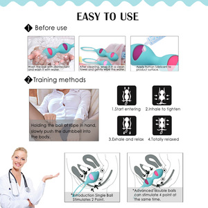 WINYI-PESAS diferentes para apretar la Vagina, bolas <span class=keywords><strong>de</strong></span> Kegel <span class=keywords><strong>de</strong></span> silicona para entrenamiento, herramienta sexual - Product Image 6