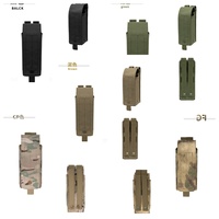 Pochette tactique simple pour chargeur, étui de ceinture pour couteau de chasse, holster pour arme de poing, pochette EDC, pochette à outils tactique pour ceinture