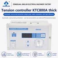 Pengontrol Tegangan Bubuk Magnetik KTC800A Langsung dari Pabrik, Rem Kopling Gulungan ZQ-200A, Layar Digital Manual