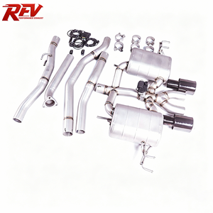 ระบบท่อไอเสียสแตนเลสขัดเงาแบบ Catback สำหรับรถยนต์ Honda Civic 1.5T FK7 ปี 2016-2021 รุ่น Universal พร้อมการรับประกัน <span class=keywords><strong>3</strong></span> ปี - Product Image 2