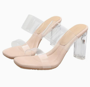 Sandalias de tacón alto estilo hada populares 2026, sandalias de tacón bajo, sandalias de tacón cuadrado, sandalias de tacón bajo para mujer para uso diario - Product Image 1