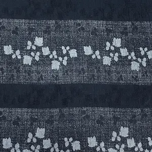 Wholesale Fashion Jet Black Polyester Textile Abaya Fabric High Quality For Afghan Muslim Dress