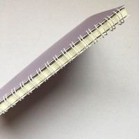 Ensemble de carnet de notes/organisateur spiralé A5 de Guangzhou avec règle et taille-crayon, couverture en papier format A3, 80 feuilles