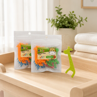Cure-dents en forme d'animaux pour enfants, infusés à la fraise et au xylitol, qualité alimentaire, sans BPA, grand pack familial économique, marque personnalisée, écologique