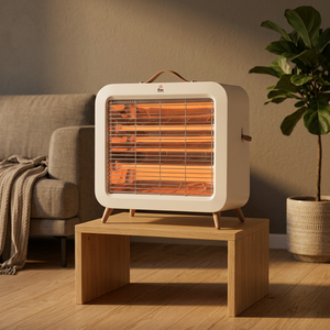 Stufa Alogena Bianca con Barre al Quarzo 700W (FM EV-700) EAN 8427561027321 - Product Image 2
