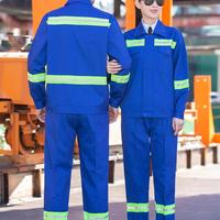 Vêtements de travail unisexe personnalisé uniforme de nettoyage à manches longues genouillères combinaison respirant coton imprimé à la main pour les travailleuses