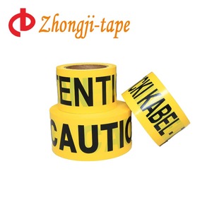 סרט סימון צהוב אזהרה בעובי 2 מיל אמיתי - Product Image 2