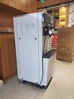 Nouvelle Machine à Glace Soft Commerciale 3 Saveurs, Automatique, Mini de Comptoir, avec Poudre de Glace de Technologie Avancée – Offre Spéciale