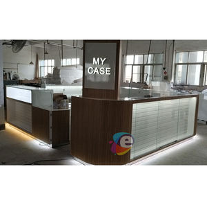 Led <strong>Spotlight</strong> 78" Fixed Distance Shelves Mirr <strong>Deck</strong> Tower Phone Display/museum Pedastal Display case OEM - Product Image 6