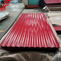 Tôle ondulée PPGI PPGL, tuile de toiture en acier revêtu de couleur