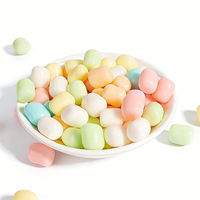 Snoepgoed groothandel OEM/ODM op maat privélabel knapperige marshmallows kleurrijke zoete snoepjes suikerspin