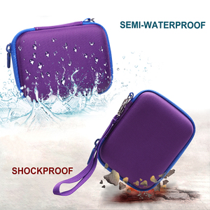 Violet EVA coque rigide étui de transport étanche haut-parleur mallette de rangement haut-parleur protection antichoc boîte pour <span class=keywords><strong>J</strong></span>.BL Go 4 et Go <span class=keywords><strong>3</strong></span> - Product Image 3