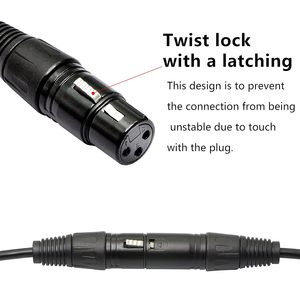 DMX to RJ45 5-Pin XLR Adapter with Nylon Housing Ethernet Female <strong>Plug</strong> <strong>CAT</strong>-5 Cable As DMX512-Male/Female Connector - Product Image 3