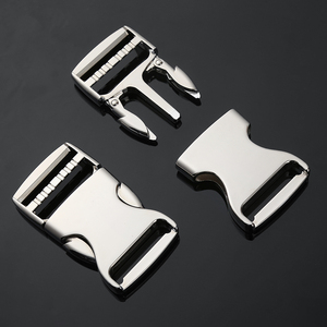 <span class=keywords><strong>No</strong></span> sombrero ajustador hebilla de correa de encargo cinturón de hebilla de Metal diapositiva hebillas de liberación - Product Image 4