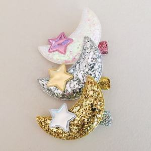 Ensemble de 3 barrettes pour filles, barrettes à cheveux brillantes de dessin animé, barrettes à cheveux tendance pour filles, enfants, accessoires de cheveux mignons pour fête - Product Image 1