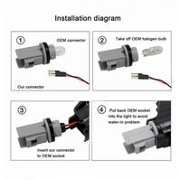 Feux clignotants latéraux à LED dynamiques pour BMW E60 E61 E90 E91 E87 E81 E83 E84 E88 E92 E93 E82 E46 1 3 5 series
