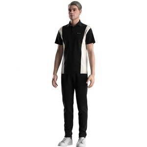 Polo pour homme de style urbain moderne, doux et respirant, idéal pour le streetwear, les affaires et les loisirs - Product Image 6