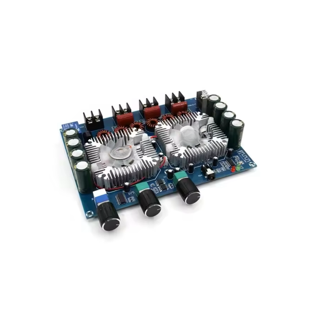 Original TDA7498E 2x 160W + 220W 5.0 Power Subwoofer Amplifier Board 2.1 Channel Class D Home Theater Audio Stereo Equalizer