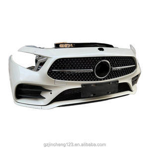 Kit paraurti anteriore materiale ricambi Auto per <span class=keywords><strong>mercedes</strong></span> classe A W257 accessori con griglia radiatore anteriore montaggio faro paraurti - Product Image 2