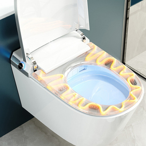 Inodoro Inteligente Suspendido en la Pared, con Control Remoto, Asiento Automático, Sanitario Moderno para Baño, Modelo HD-T921, Superventas - Product Image 2