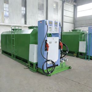 Stazione <span class=keywords><strong>di</strong></span> Rifornimento Carburante Compatta su Skid, Alimentata a Energia Solare, con Serbatoio Verticale per Stoccaggio Petrolio - Product Image 6