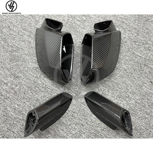 Dry Carbon Fiber <b>Mirror</b> Cover Replacement for Lambo Huracan LP580 LP610 2014-2018 Rear View <b>Mirror</b> <b>Shell</b> External Car Parts - Product Image 3