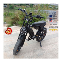 C80 Max Double Batterie V8 Fatbike E Bike Vélo Adulte Vélo Électrique Rapide Ebike EU Entrepôt