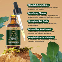 Savon Solide pour Cheveux à l'Herbe d'Usman en Gros, Savon Solide pour Cheveux à l'Huile Fortifiante pour le Cuir Chevelu, Contrôle du Sébum, Soin du Cuir Chevelu, Savon Solide pour Cheveux à la Feuille de Platycladus Orientalis