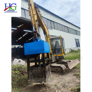 Construction prenant la perceuse au sol de base Excavatrice Vis au sol Pile Machine d'entraînement Pression 24. 5mpa - Product Image 6