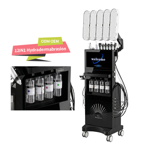 Appareil de soin du visage par hydradermabrasion verticale, jet d'hydrogène et d'oxygène, aqua peel, rajeunissement de la peau, élimination des points noirs, machine Hydra pour salon - Product Image 3