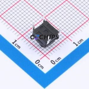 TS017-CBY1EH7.0 Tactile Switch Through hole-4P,6.1x6.1mm Switch Single Pole Single Throw Round Button 1.8N Through Hole - Product Image 2